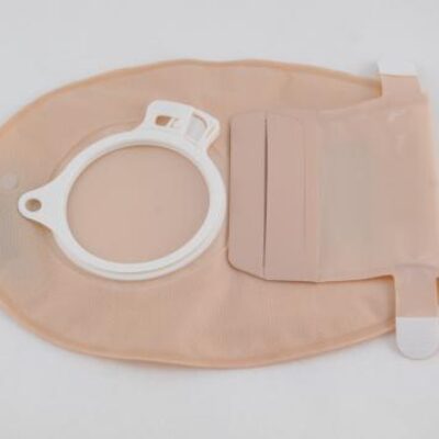 Pouch Ostomy Sensura Click 2Pc Drainable Opaq Midi 27Cm Red Bx/10