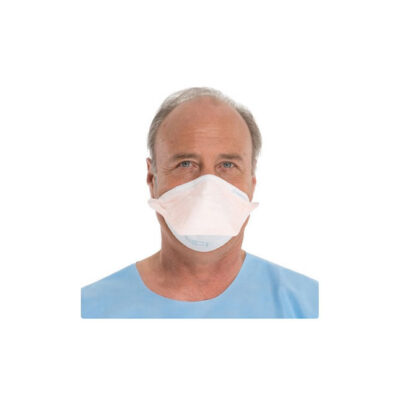 Halyard FLUIDSHIELD™ N95 Particulate Filter Respirator and Surgical Mask, Orange Small 76827