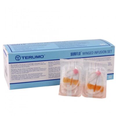 Terumo Surflo Winged Infusion Set 19G X 3/4″ With 12″ Tubing (50/Box) SV19BLK / SV*19BLK / SV-19BLK / SV 19BLK