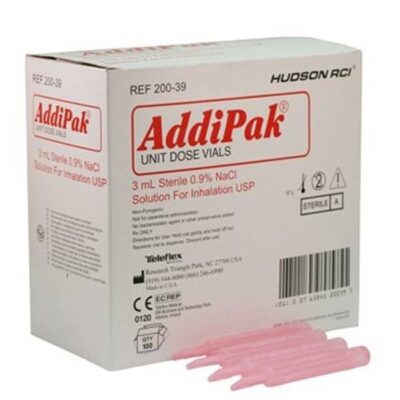 Addipak® 3mL Saline Solution 0.9% NaCl 3mL- Inhalation 200-39