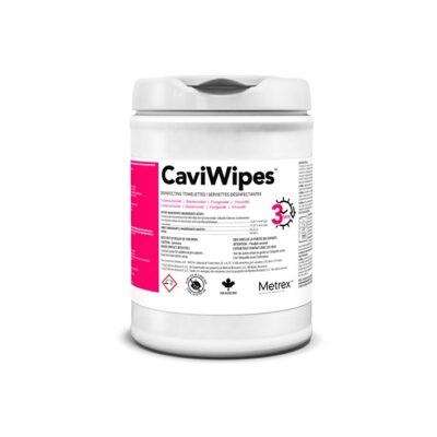 CaviWipes™ Surface Disinfecting Wipe, W6″ x L6.75″ 160/Can 11-1100