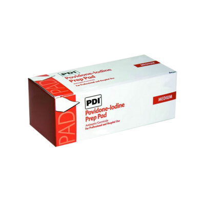 PDI Povidone-Iodine Prep Pads Medium 100/Box B51200